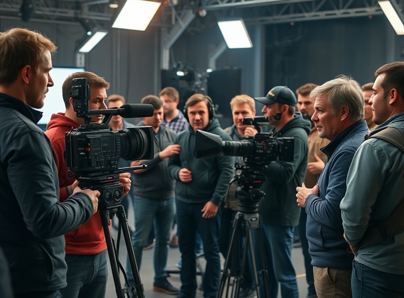 Behind the scenes